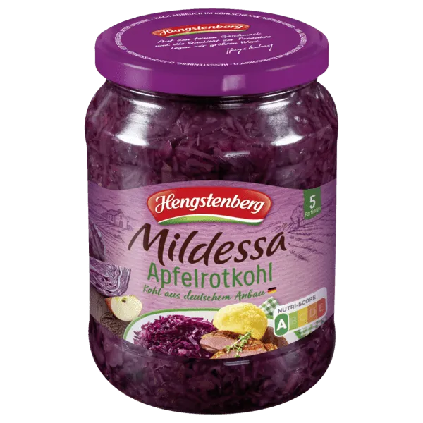 Hengstenberg Rotkohl oder HAK Apfel-/Rotkohl