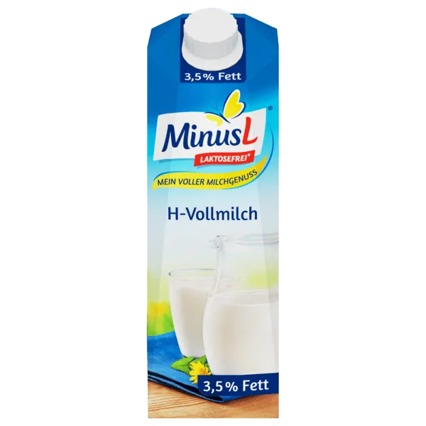 MinusL H-Milch 1,5/3,5 % Fett oder Frischmilch 1,5 % Fett