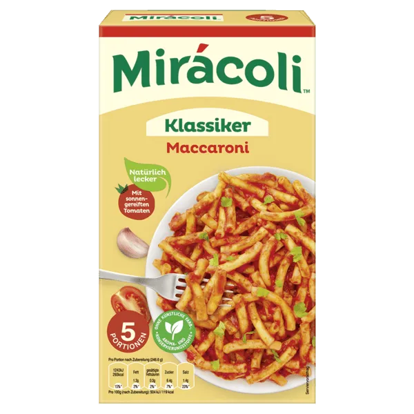 Mirácoli 5 Portionen