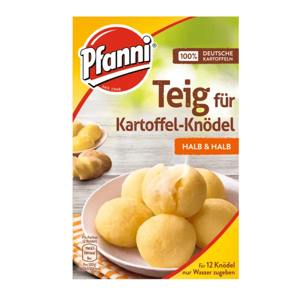 Pfanni Teig für Knödel