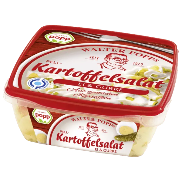 Popp Krautsalate, Gurkensalat, Kartoffel-, Nudel- oder Fleischsalat