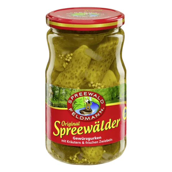 Spreewald-Feldmann Gewürzgurken