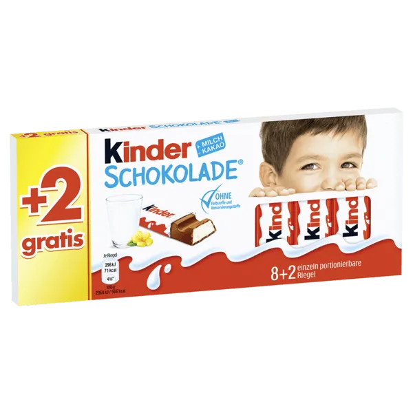 Yogurette oder Kinder Schokolade