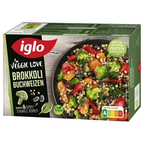 Iglo Pfannengerichte, Green Cuisine Gerichte oder Veggie Love