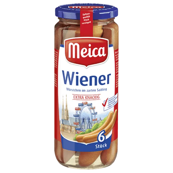 Meica Wiener Würstchen, Trueman's oder Frankfurter Art