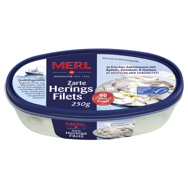 Merl Zarte Heringsfilets