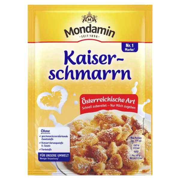 Mondamin Süße Gerichte