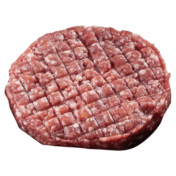 Deutsche frische Hamburger-Pattys