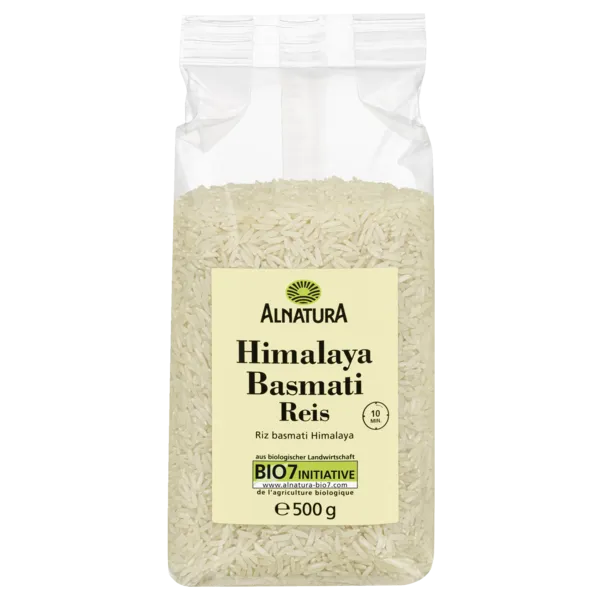 Alnatura Basmati Reis weiß oder Vollkorn