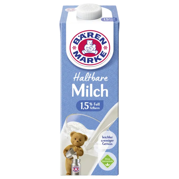 Bärenmarke Die frische Milch oder H-Milch