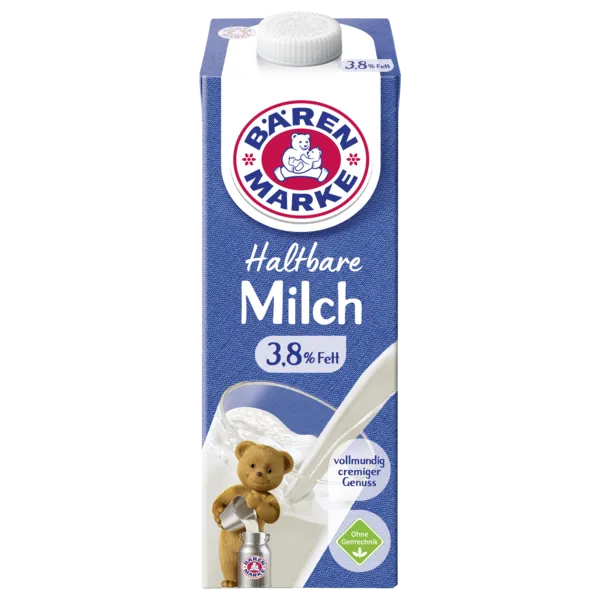 Bärenmarke Die frische Milch oder H-Milch