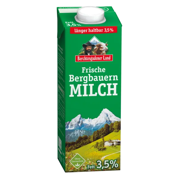 Berchtesgadener Land Frische Bergbauern Milch