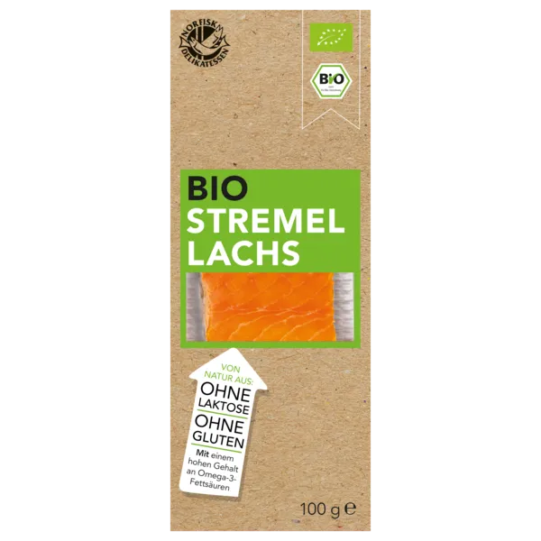 Norfisk Bio Stremel Lachs