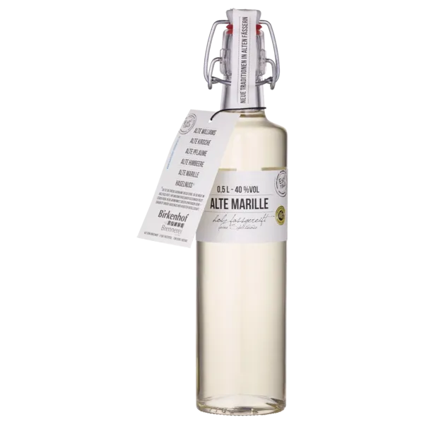 Birkenhof Feine Spirituosen - Alte Williams Birne oder Alte Marille
