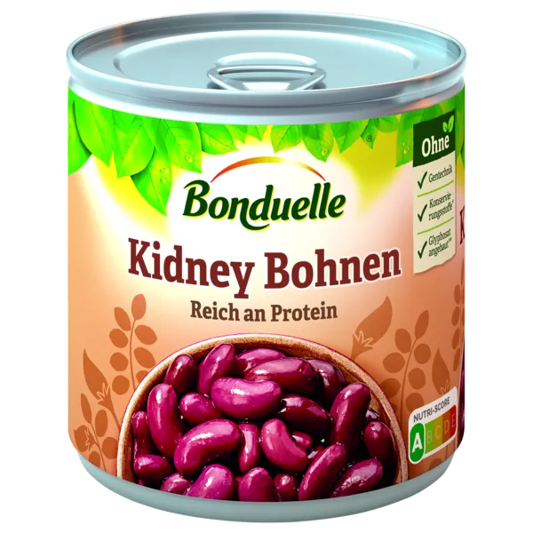 Bonduelle Kidney-, Weiße Bohnen, Linsen und Kichererbsen