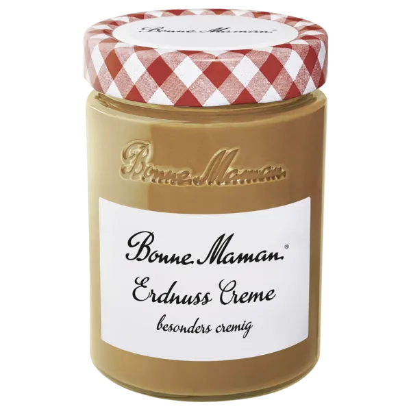 Bonne Maman Haselnuss- oder Erdnusscreme
