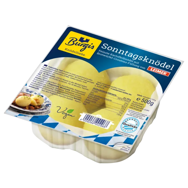 Burgis Sonntagsknödel oder Knödelinos