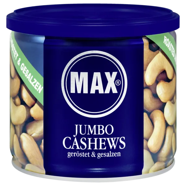 Max Kiene Cashews geröstet & gewürzt oder Premium Pistazien