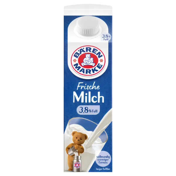 Bärenmarke Die frische Milch oder H-Milch