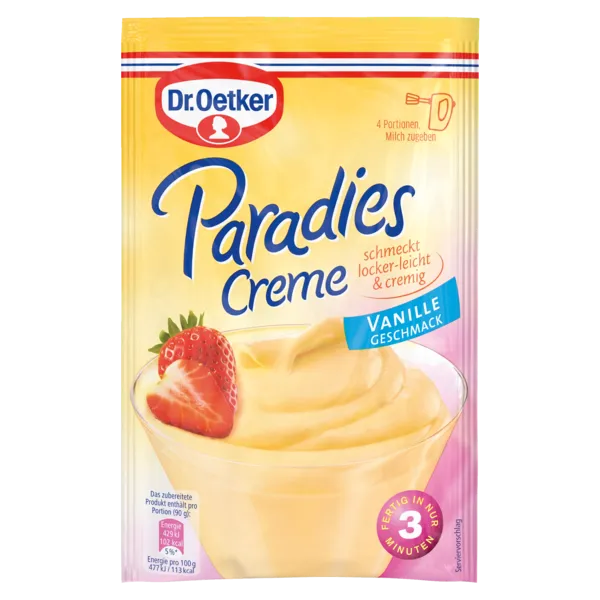 Dr. Oetker Paradies-Creme