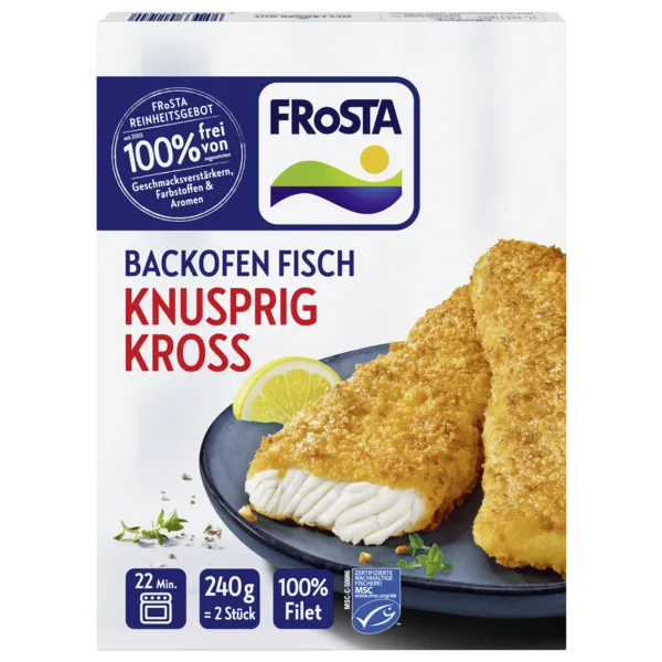 Frosta Pfannenfisch oder Backofenfisch
