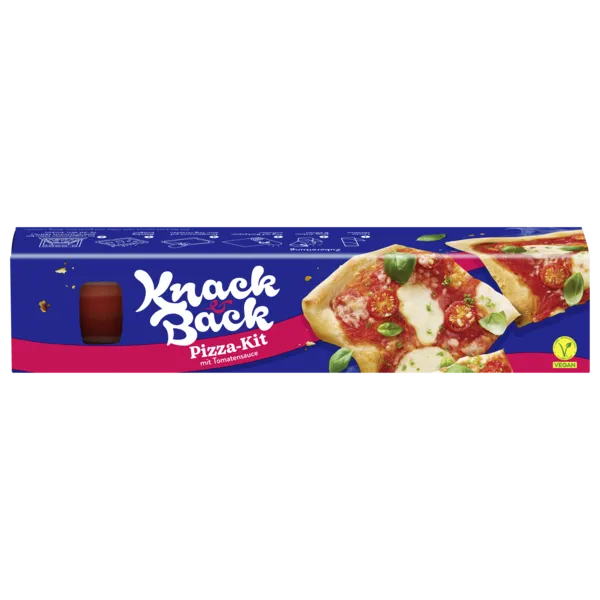 Knack & Back Pizza-Kit oder glutenfreier Blätter-/Pizzateig