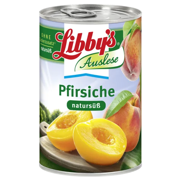 Libby´s Natursüß-/ Mandarin Orangen, Pfirsichhälften oder Frucht-Cocktail