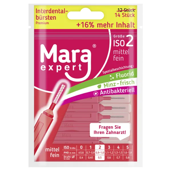 Mara Expert Interdentalbürsten oder Mara Expert Paromed 6 Kräuter Zahncreme