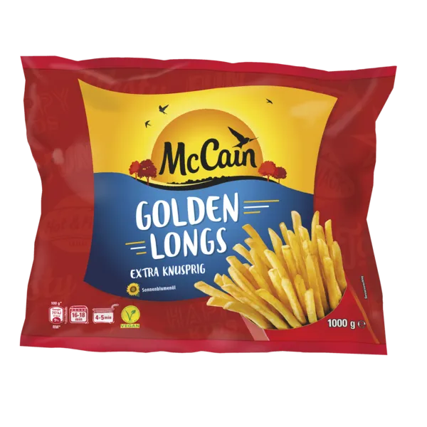 Mc Cain 1-2-3 Frites Original oder Golden Longs
