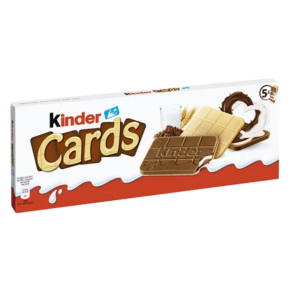 Kinder Cards, Kinder Duo, Hanuta Riegel