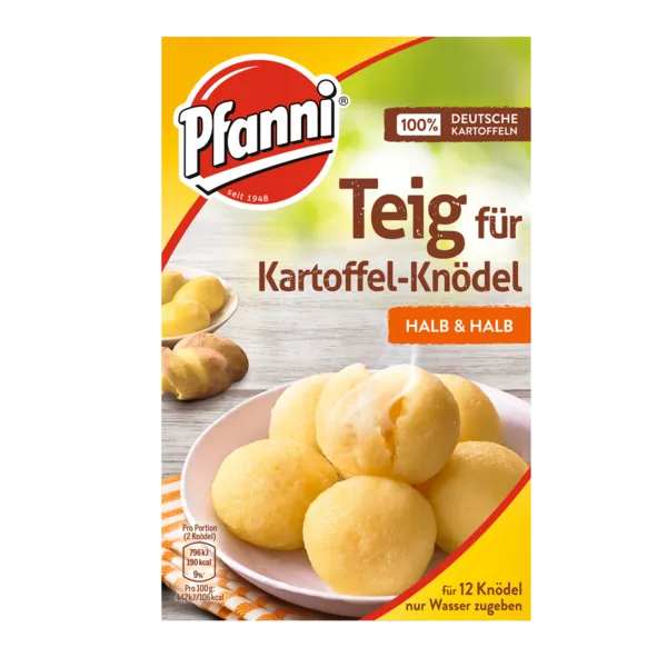 Pfanni Teig für Knödel