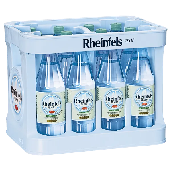 Rheinfels Quelle 12x1 l PET oder Gerolsteiner Erfrischungsgetränke 6x0,75 l Glas