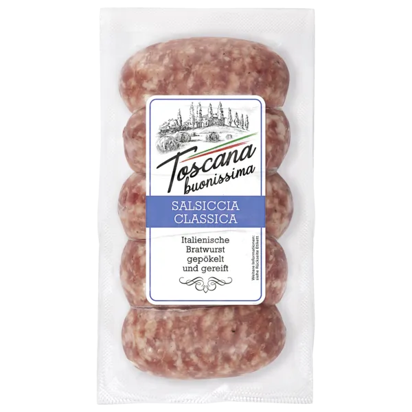 Toscana Buonissima Salsiccia Italienische Bratwurst