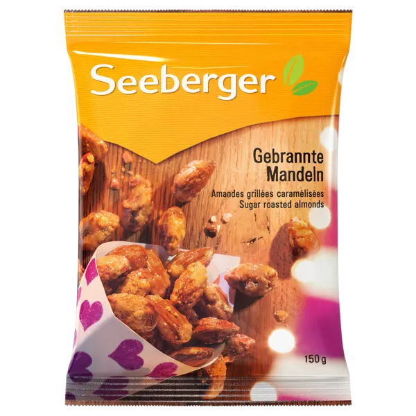 Seeberger gebrannte Mandeln oder Haselnüsse