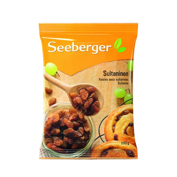 Seeberger Sultaninen oder blaue Weinbeeren