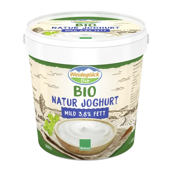 Weideglück Bio Joghurt natur 3,8 %