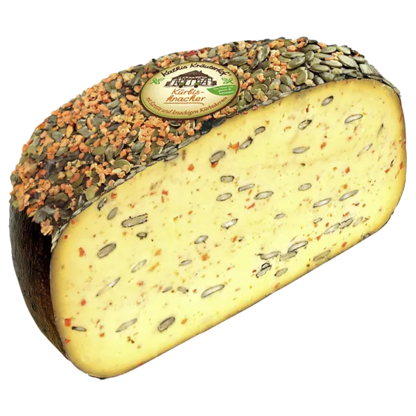 Kathis Kräuterhof Kürbis-Karottenkäse, Ziegenkäse Thymian-Honig