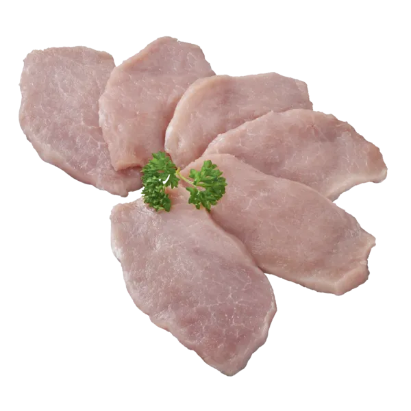 Deutsche frische Rückensteaks