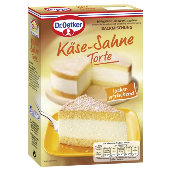 Dr. Oetker Backmischungen