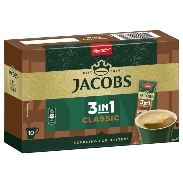 Jacobs 2in1, 3in1 löslicher Kaffee