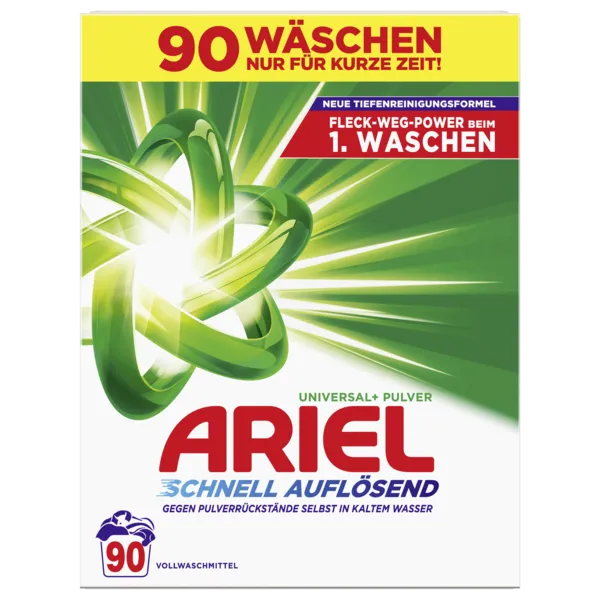 Ariel Waschmittel Pulver, Flüssig oder Pods
