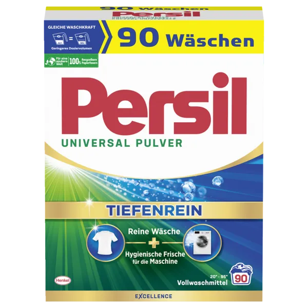 Persil Waschmittel Pulver, Flüssig oder Discs