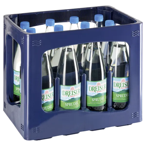 Dreiser 12 x 0,75 l Glas oder Nürburg Quelle 6 x 1,5 l PET EW