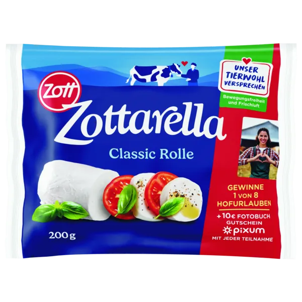 Zott Zottarella Rolle