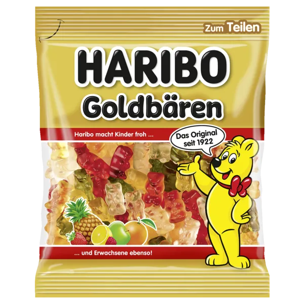 Haribo Fruchtgummi oder Lakritz