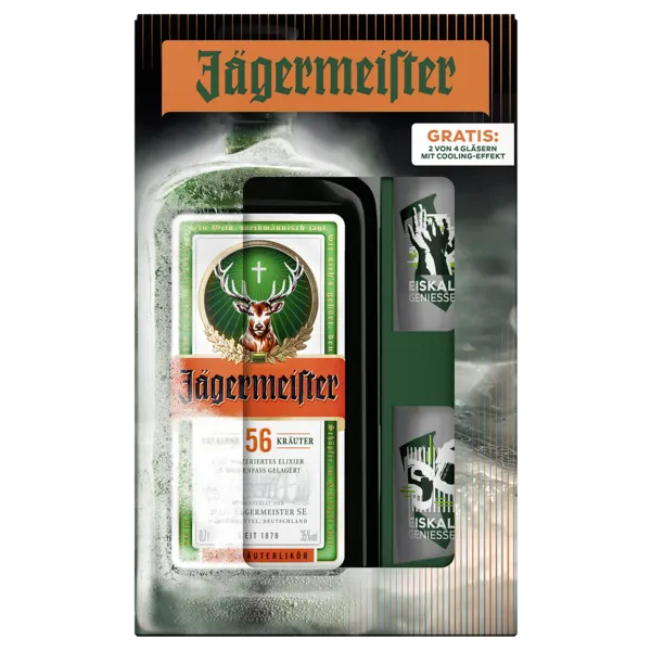 Jägermeister Kräuterlikör oder Jägermeister Orange