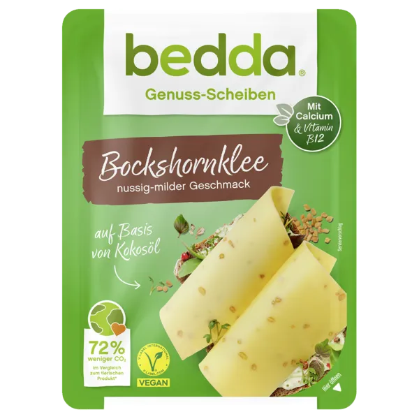 Bedda Vegane Scheibenkäse-Alternative