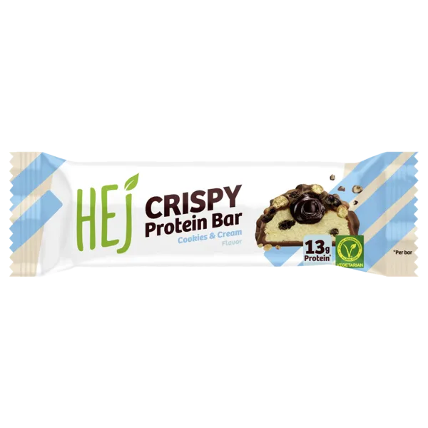 Hej Crispy Protein Bar oder Vegan Crispy Bar