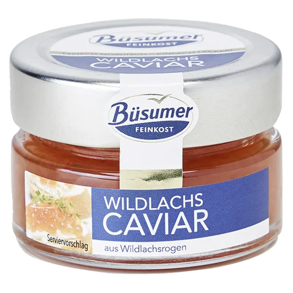 Büsumer Wildlachs-Caviar