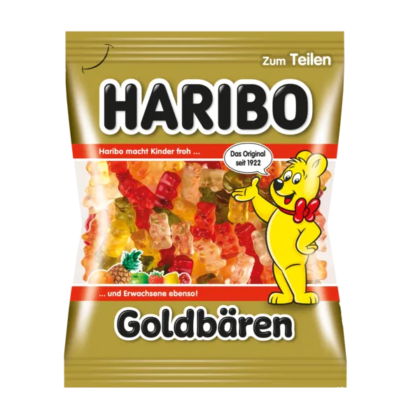 Haribo Fruchtgummi oder Lakritz